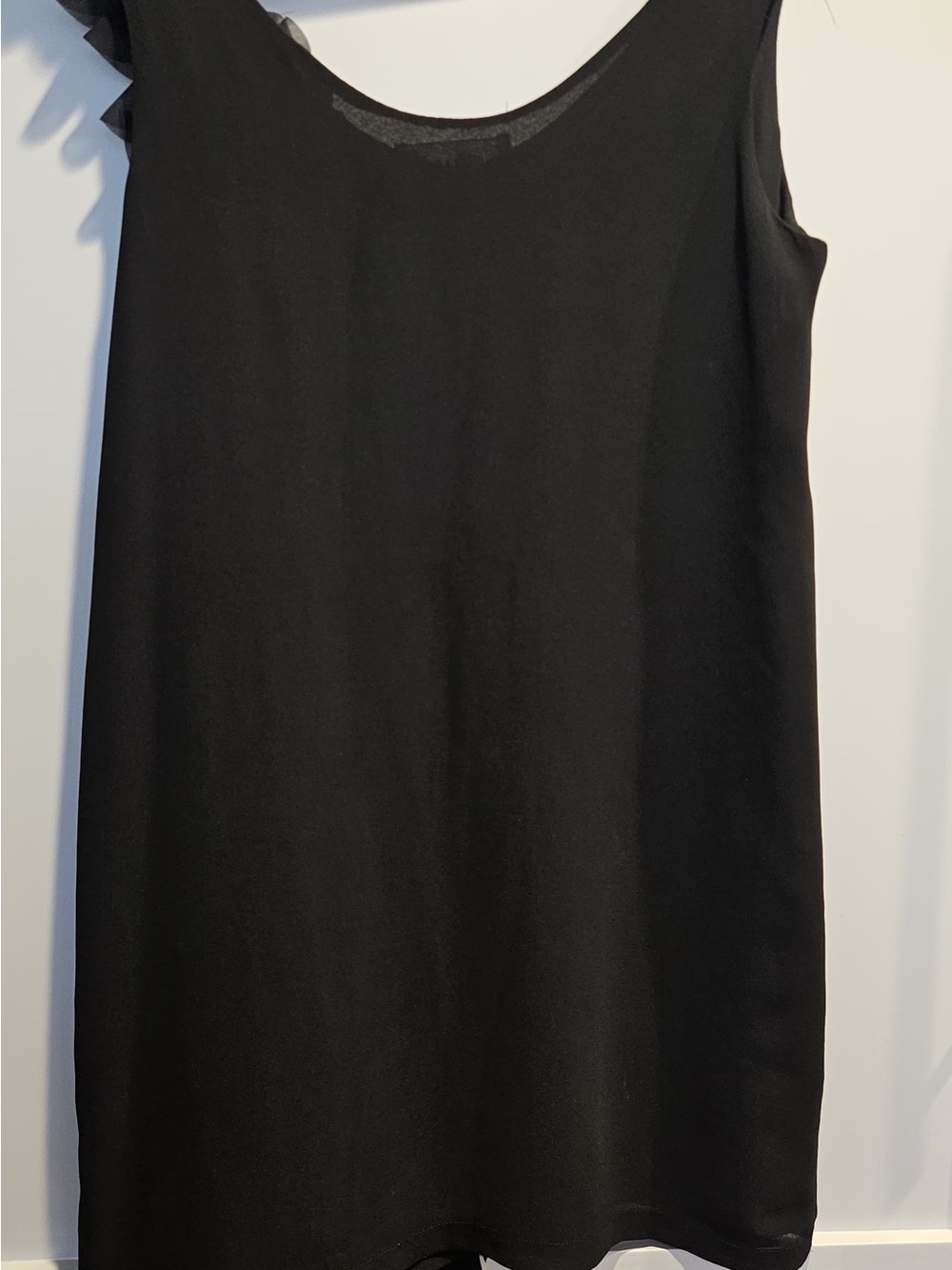 H&M Black One-Shoulder Ruffle Front Dress - Picture 4 of 4